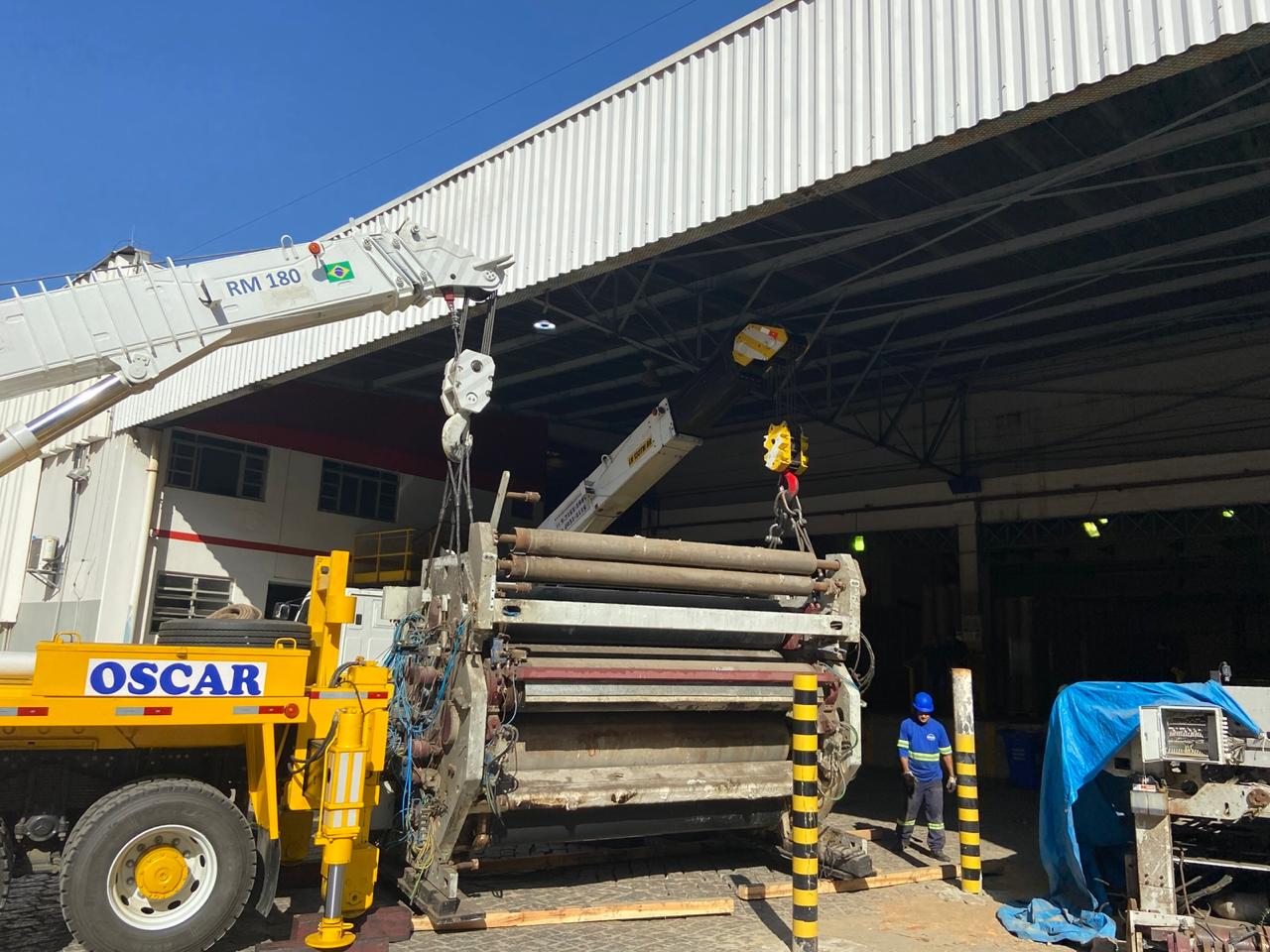 Recuperação de equipamento — Rudimáquinas